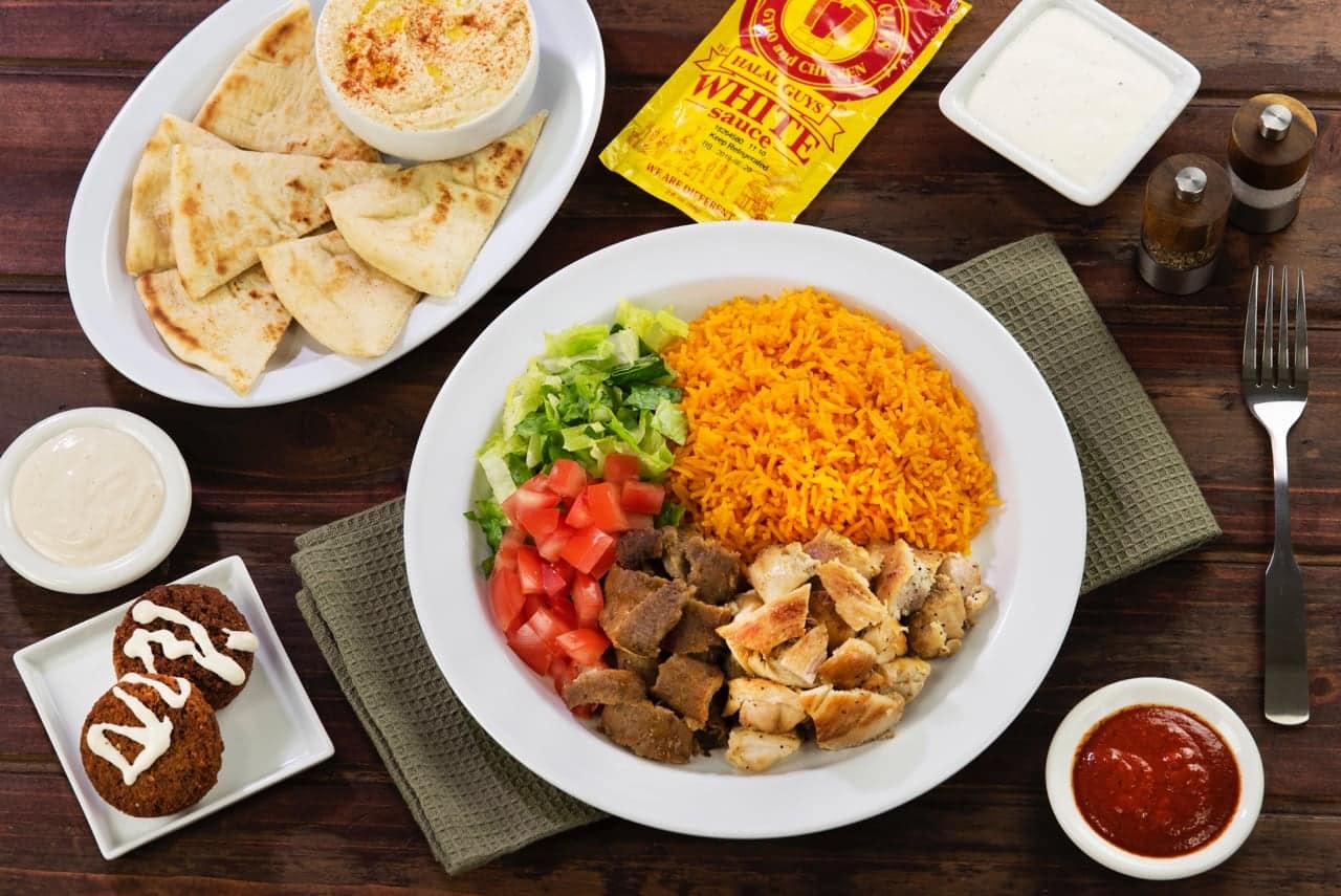 The Halal Guys Platter